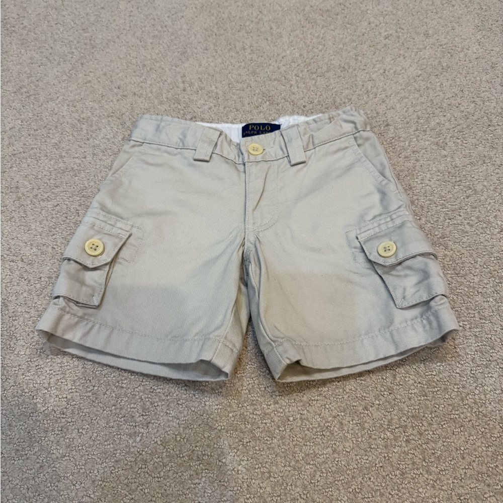 Polo Ralph Lauren Khaki Twill Cargo Shorts